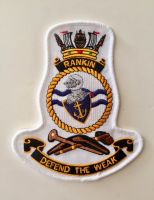 HMAS Rankin Crest Cloth Patch