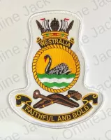 HMAS Westralia Crest Cloth Patch