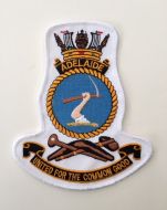 HMAS Adelaide Crest Cloth Patch