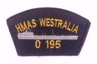 Cloth Patch - HMAS WESTRALIA 0 195