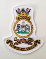 HMAS Canberra Crest Cloth Patch