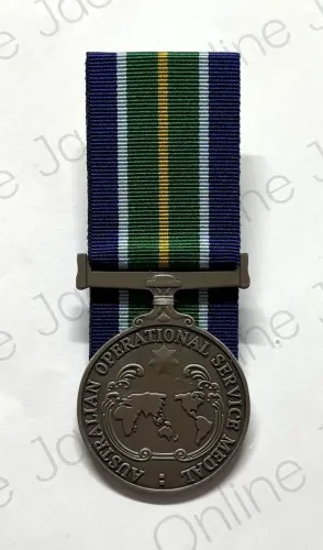 Australian Operational Service Medal Indo Pacific(AOSMIP)  