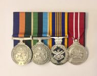 Australian Operational Service Medal-Border Protection (BP) Australian Operational Service Medal-Greater Middle Eastern (GME) Defence Long Service Medal (DLSM) Australian Defence Medal With (OSM OSM DLSM ADM) 