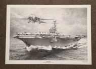 USS JOHN F. KENNEDY CV 67 Pencil Print