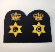 Chief Petty Officer Cook -Collar Rank/Rate Gold Wire (Pair)