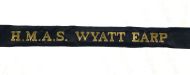 H.M.A.S. WYATTEARP Tally Band