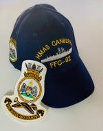 HMAS Canberra FFG-02 1981-2005 Ball Cap & Patch Combo 