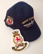 HMAS Hobart DDG-39 Ball Cap (1965-2000) & Cloth Patch