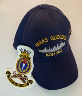 HMAS Success AOR-304 Ball Cap & Patch Combo 