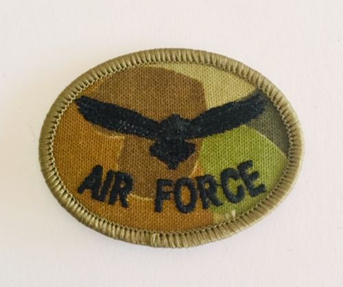 AIR FORCE Oval Patch (Camo)