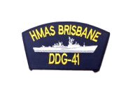 Cloth Patch - HMAS Brisbane DDG-41 