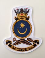 HMAS Brunei Crest Cloth Patch