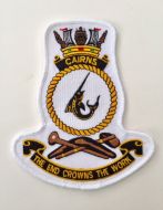 HMAS Cairns Crest Cloth Patch