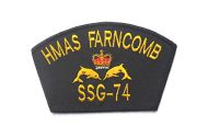 Cloth Patch - HMAS FARNCOMB SSG-74