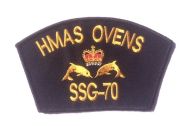 Cloth Patch - HMAS OVENS  SSG-70