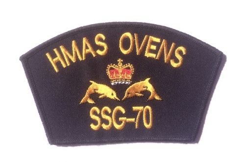Cloth Patch - HMAS OVENS  SSG-70