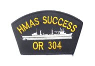 Cloth Patch HMAS  SUCCESS OR 304  Cloth Patch
