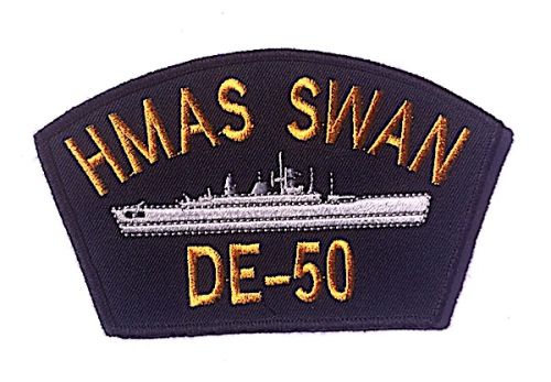 Cloth Patch - HMAS SWAN DE 50