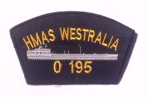 Cloth Patch - HMAS WESTRALIA 0 195
