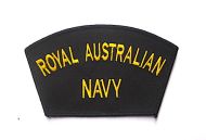 Cloth Patch - ROYAL AUSTRALIAN NAVY 
