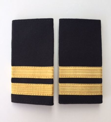 2 Stripe Deckhand Soft Epaulette (12mm)