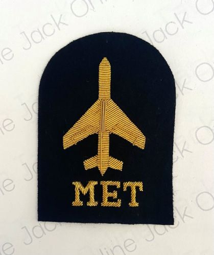 MET Gold Wire Rate Badge 