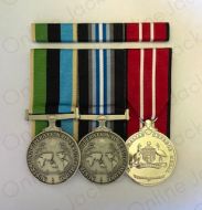 Australian Operational Service Medal-Greater Middle Eastern (GME) Australian Operation Service Medal Counter Terrorism (OSMCT) Australian Defence Medal With (OSMGM)(OSMCT)(ADM)