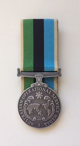 Medal-Australian Operational Service Medal (OSM) Greater Middle East With Free Ribbon Bar (GME)