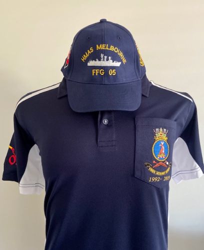 HMAS Melbourne Polo & Cap (combo)