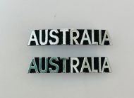 Australia Metal Badge( Pair)
