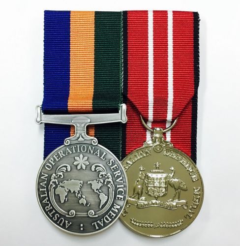 Australian Operational Service Medal Border Protection & Australian Defence Medal (OSM/ADM)