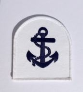 Leading Seaman Rank Badge-White