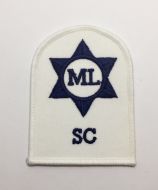 Maritime Logistic Supply Chain Right Arm Rate badge Junior Sailor White (MLSC)