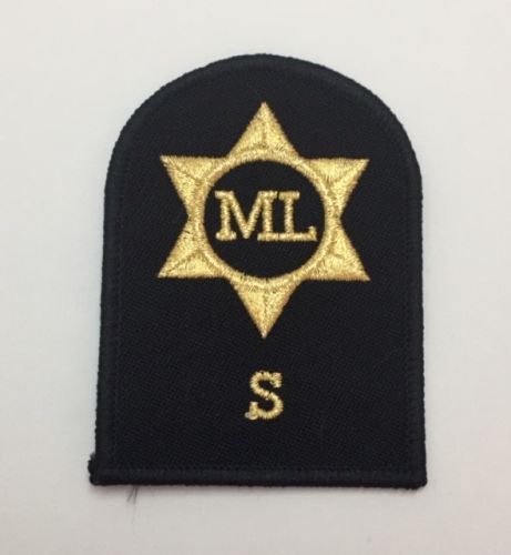 Maritime Logistics Stores Rate Badge (Black)