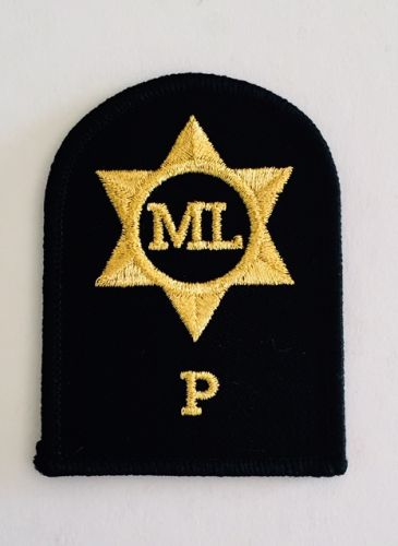 Maritime Logistic Personnel Operation Chain Right Arm Rate (ML-P)Black