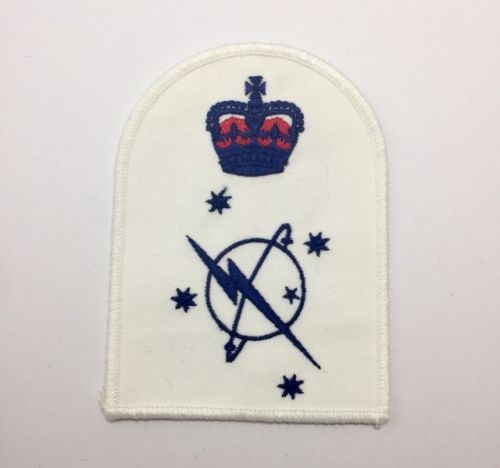 Petty Officer Communication and Information Systems Operator (POCIS) Right Arm Rate (White)