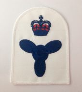 Petty Officer Marine Technician Rank Badge (White)