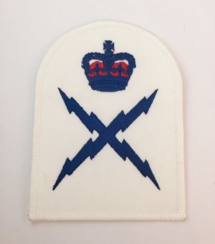 Petty Officer Electrical Technician (POET) Rank Badge (White)   