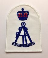 Petty Officer Survey Recorder Right Arm Rate (SR) - White