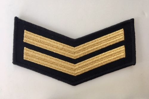 Good Conduct Chevron - Double Stripe (Black)