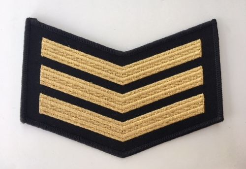 Good Conduct Chevron - Triple Stripe (Black)
