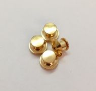 Gold Spring Clips Gold (10 in a packet)